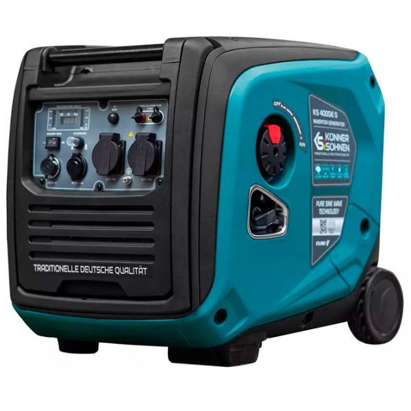 Generator de curent Könner & Söhnen KS 4000iE S 220 V Benzină / 3.5 kW photo 1 Generator de curent Könner & Söhnen KS 4000iE S 220 V Benzină / 3.5 kW photo 1