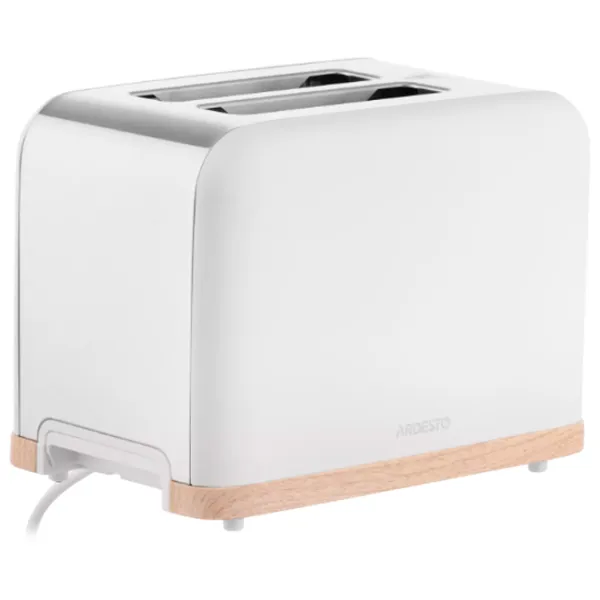 Toster Ardesto T-F420WWD Mecanic / 800 W / White photo 2