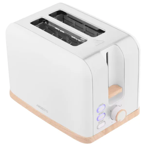 Toster Ardesto T-F420WWD Mecanic / 800 W / White photo 4