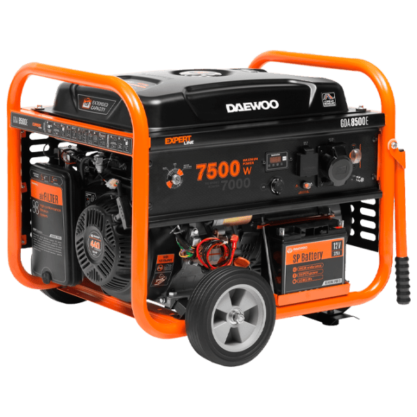 Generator de curent Daewoo GDA 8500E 220 V Benzină / 9.4 kW photo 1