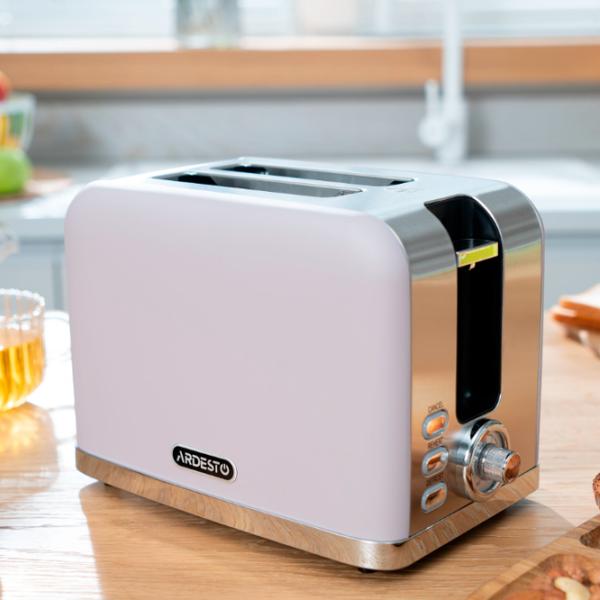 Toster Ardesto T-F500L Mecanico-electronic / 800 W / Lilac photo 7