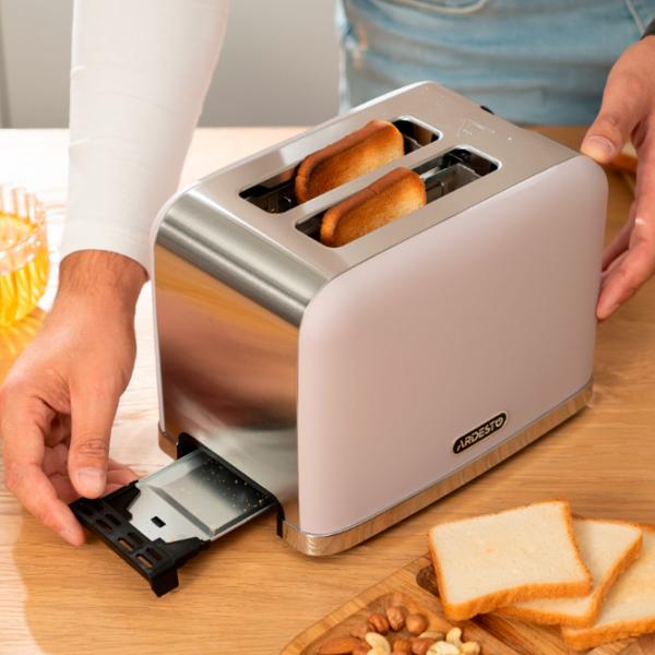 Toster Ardesto T-F500L Mecanico-electronic / 800 W / Lilac photo 8