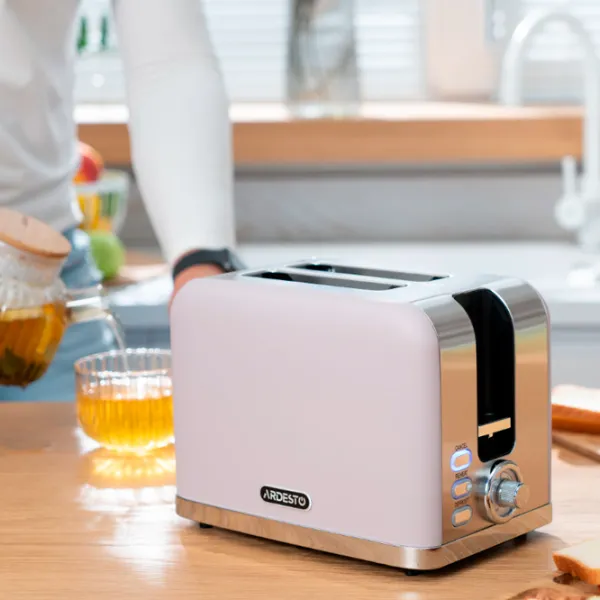 Toster Ardesto T-F500L Mecanico-electronic / 800 W / Lilac photo 12
