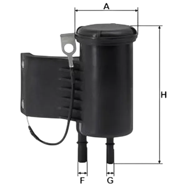 Filtru combustibil Wix Filters WF8595 65 mm photo 2