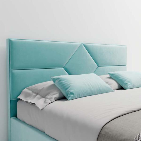 Pat My-Style my-Mila Mocca 180 x 200 cm / Placaj / Albastru deschis photo 7