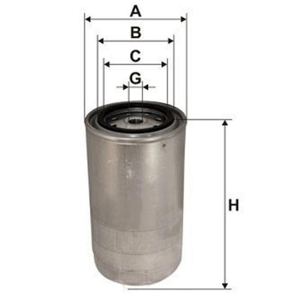 Filtru combustibil Wix Filters 95016E 96 mm photo 2