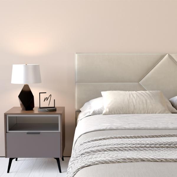 Pat My-Style my-Mila Galaxy 180 x 200 cm / Placaj / Light Gray photo 7