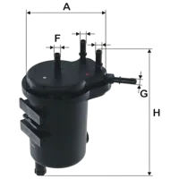 Топливный фильтр Wix Filters WF8363 126 мм photo 2