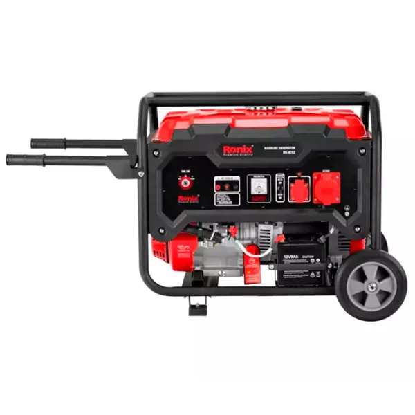 Generator de curent Ronix H-4782 220 V Benzină / 5 kW photo 1