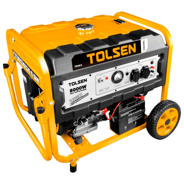 Генератор Tolsen 79993 220 В Бензин / 7.5 кВт photo 1