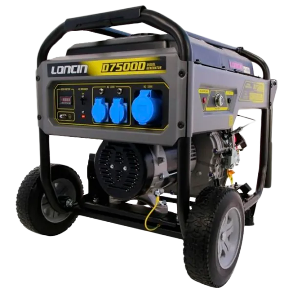 Generator de curent OMAC LONCIN 220 V Motorină / 6 kW photo 1