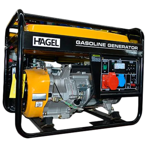 Генератор Hagel 6500CLE-3 220 В Бензин / 5 кВт photo 1
