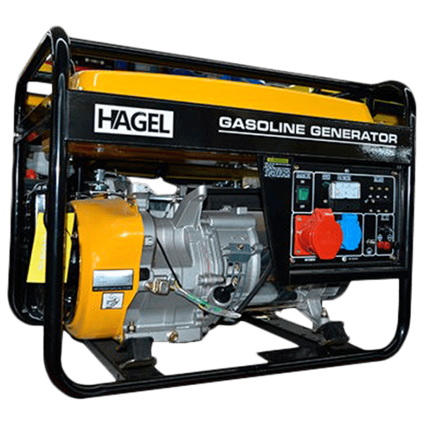 Генератор Hagel 6500CLE-3 220 В Бензин / 5 кВт photo 1