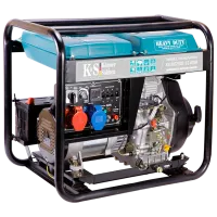 Generator de curent Könner & Söhnen KS 9102HDE-1/3 ATSR 220 / 380 V Motorină / 7 kW