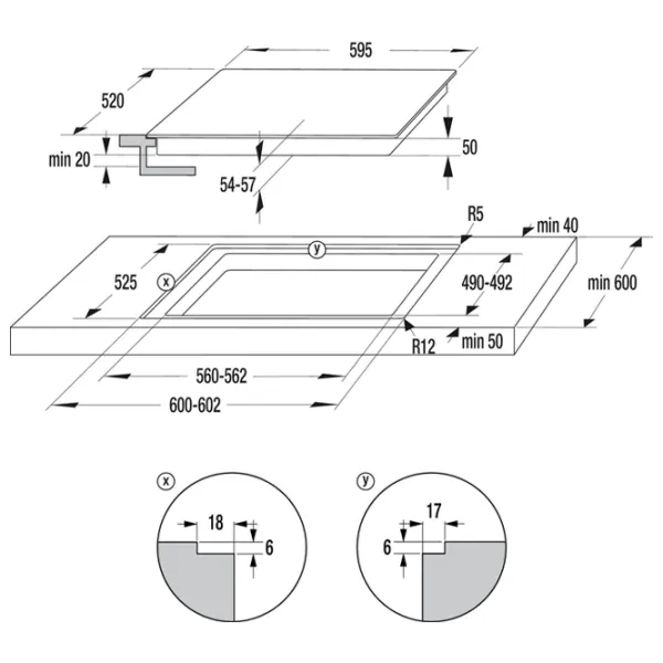 Духовой шкаф Gorenje BO6737E02X + ECT41SC 3500 Вт/ Черный photo 8