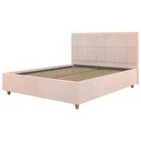 Кровать Crinela Malvina Modern Velluto 02 180 x 200 см / Фанера / Бежевый photo 5