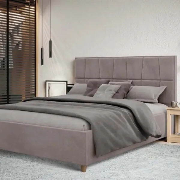 Pat Crinela Malvina Modern Velluto 15 140 x 200 cm / Placaj / Gray photo 2