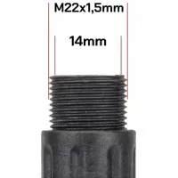 Perie rotativă Red Technic RTMC0029-SR1 Plastic photo 2