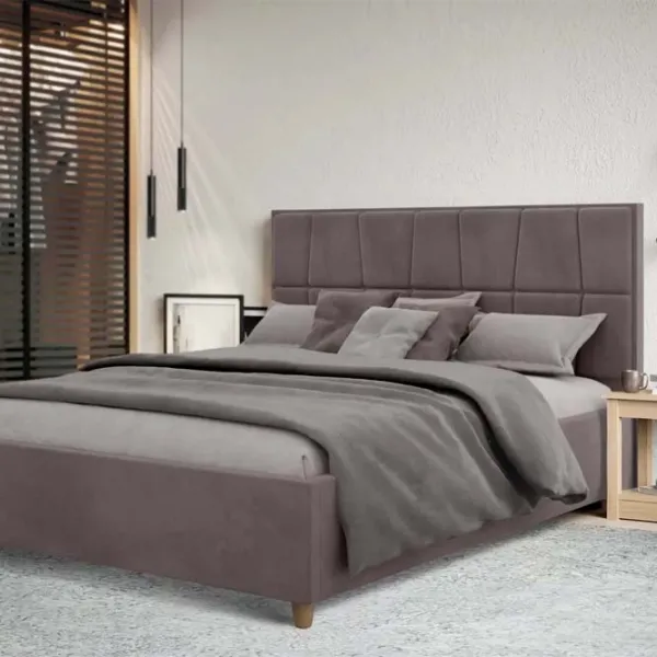 Pat Crinela Malvina Modern Velluto 16 140 x 200 cm / Placaj / Gray photo 5