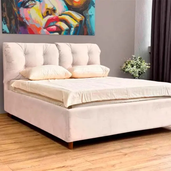 Pat Crinela Adele Modern Velluto 02 160 x 200 cm / Placaj / Beige photo 3