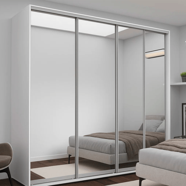 Шкаф Nex Home NX-1833 240 x 60см x 220 / ЛДСП / Белый photo 1