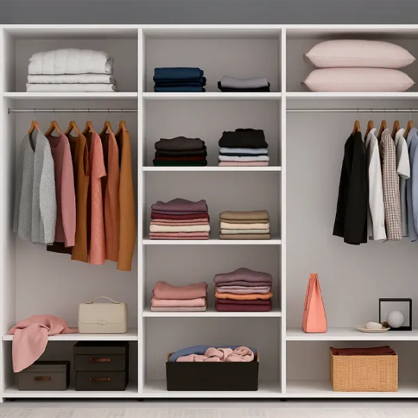 Шкаф Nex Home NX-1832 220 x 60см x 240 / ЛДСП / Карбон photo 2