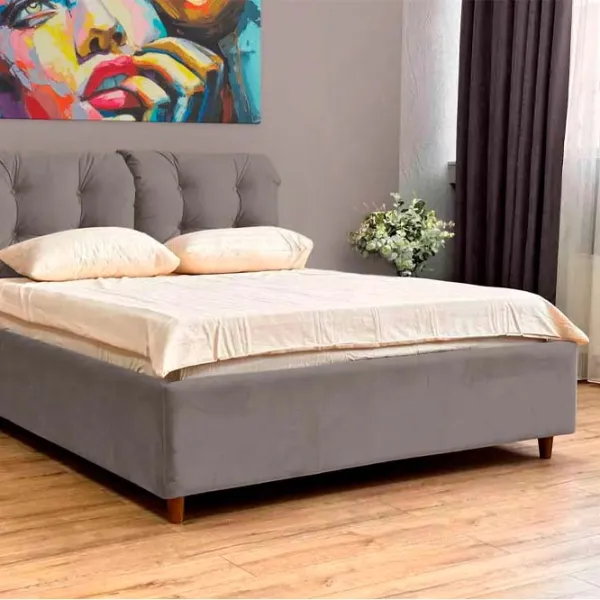 Pat Crinela Adele Modern Velluto 15 160 x 200 cm / Placaj / Silver-gray photo 3