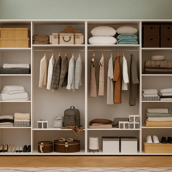 Шкаф Nex Home NX-1837 280 x 60см x 240 / ЛДСП / Белый photo 2