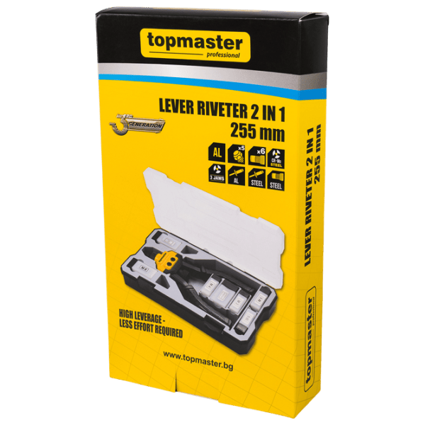 Clești de nituire Topmaster Professional 255 mm photo 3