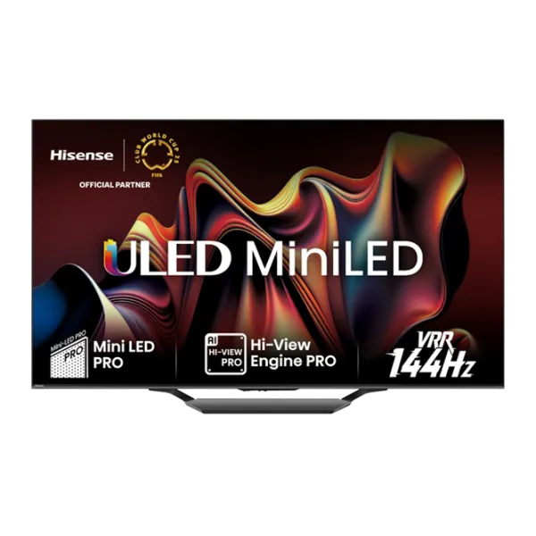 Телевизор Hisense 55U7NQ  55" / QLED / 4K / Smart / Черный photo 1