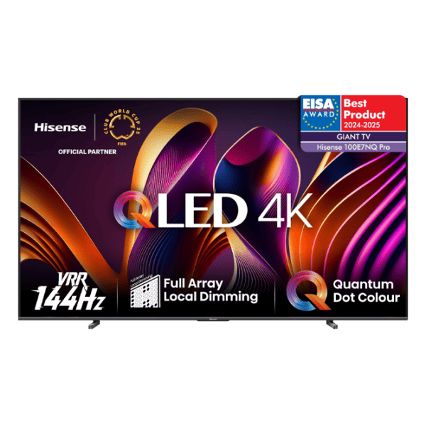 Телевизор Hisense 100E7NQ PRO 100" / QLED / 4K / Smart TV / Черный photo 1