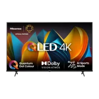 Телевизор Hisense 65E7NQ  65" / QLED / 4K / Smart TV / Черный