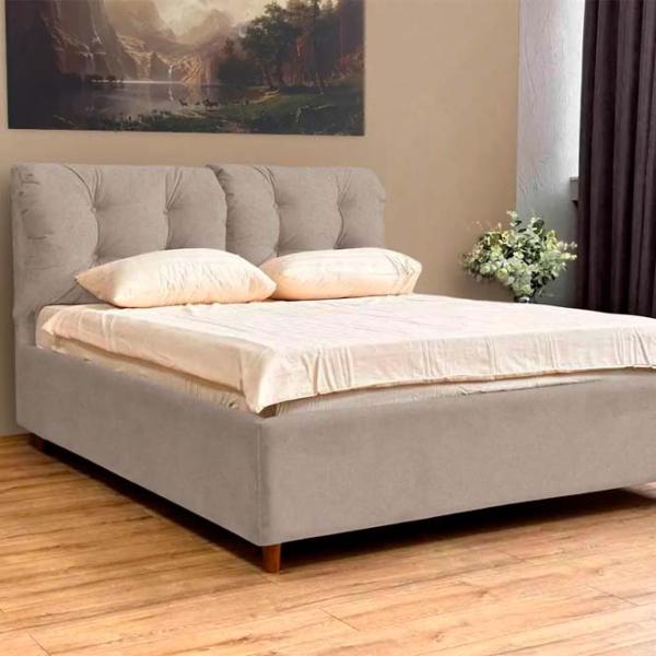 Кровать Crinela Adele Modern Glow 04 160 x 200 см / Фанера / Капучино photo 2