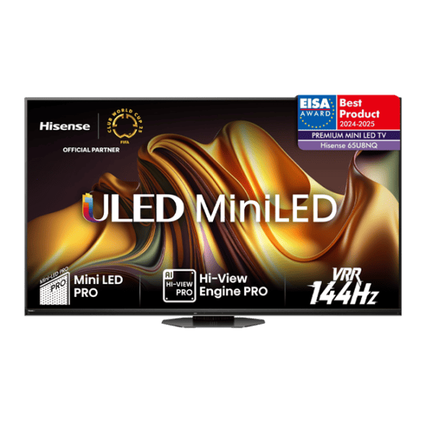 Televizor Hisense 65U8NQ  65" / MiniLED / 4K / Smart TV / Black photo 1