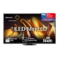 Телевизор Hisense 65U8NQ  65" / MiniLED / 4K / Smart TV / Черный