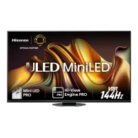 Телевизор Hisense 75U8NQ  75" / MiniLED / 4K / Smart TV / Черный