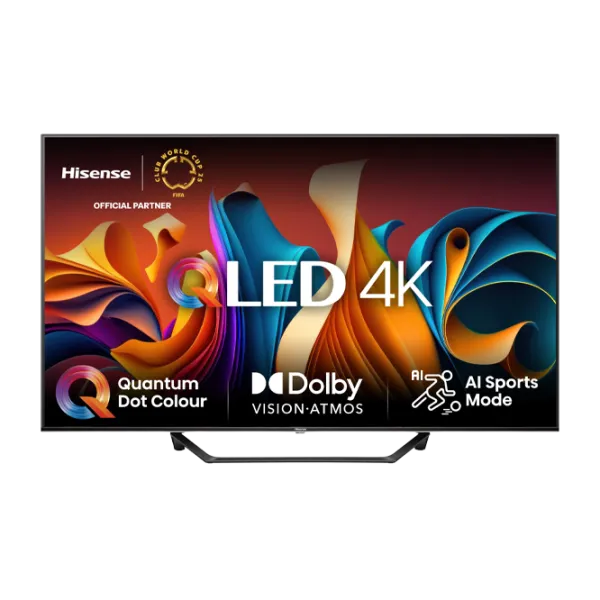 Телевизор Hisense 43A7NQ 43" / QLED / 4K / Smart TV / Черный photo 1 Телевизор Hisense 43A7NQ 43" / QLED / 4K / Smart TV / Черный photo 1