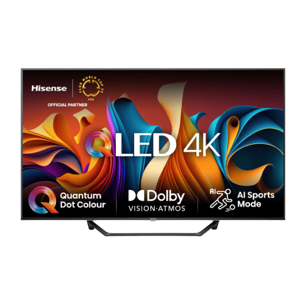 Телевизор Hisense 43A7NQ 43" / QLED / 4K / Smart TV / Черный photo 1 Телевизор Hisense 43A7NQ 43" / QLED / 4K / Smart TV / Черный photo 1