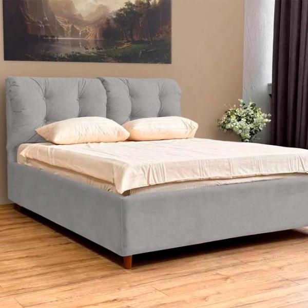 Кровать Crinela Adele Modern Glow 15 180 x 200 см / Фанера / Светло Серый photo 2