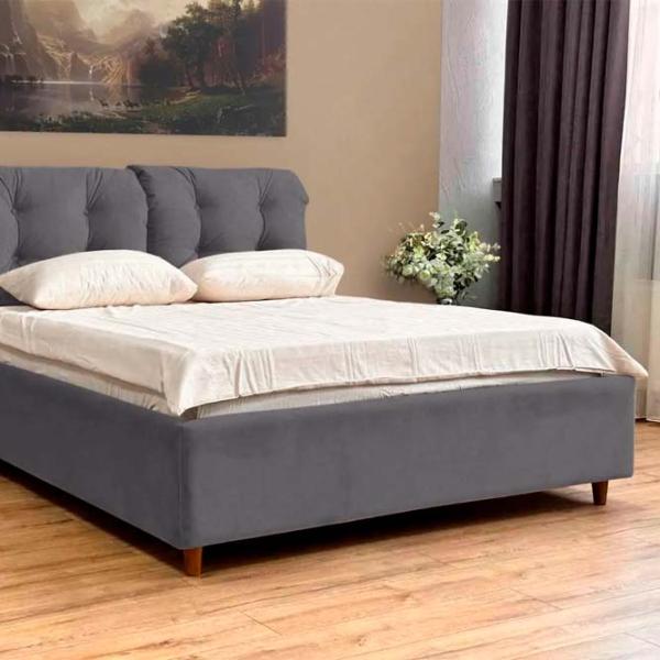 Кровать Crinela Adele Modern Glow 19 180 x 200 см / Фанера / Антрацит photo 2