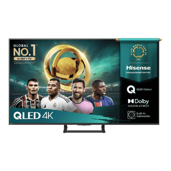 Televizor Hisense 65A7Q 65" / QLED / 4K / Smart TV / Black photo 1