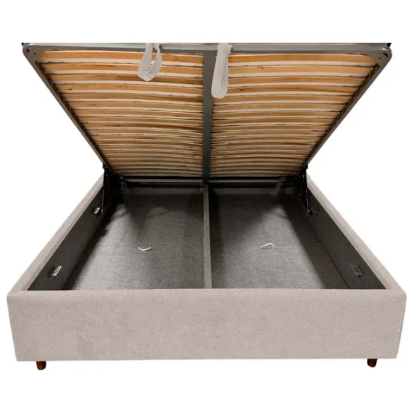 Кровать Crinela Adaline Modern Glow 03 160 x 200 см / Фанера / Антрацит photo 4