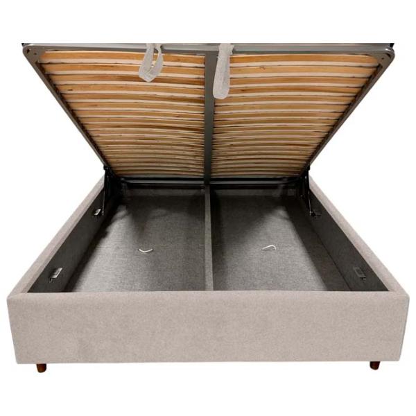 Кровать Crinela Adaline Modern Glow 03 160 x 200 см / Фанера / Антрацит photo 4