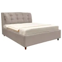 Кровать Crinela Adaline Modern Glow 04 140 x 200 см / Фанера / Капучино