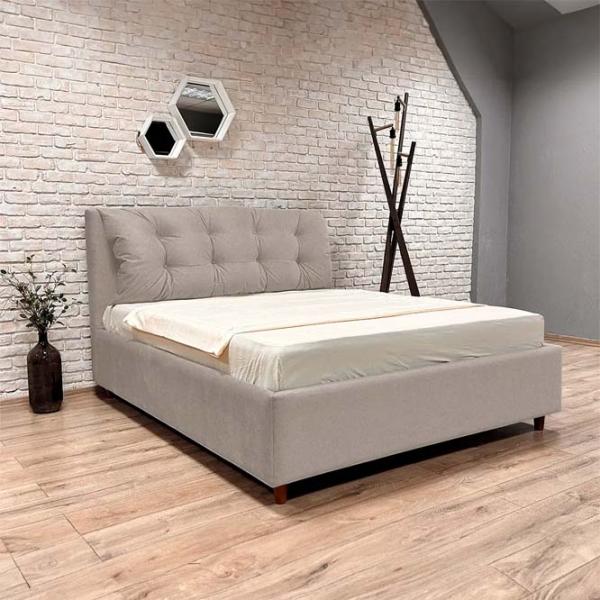 Кровать Crinela Adaline Modern Glow 04 180 x 200 см / Фанера / Капучино photo 3