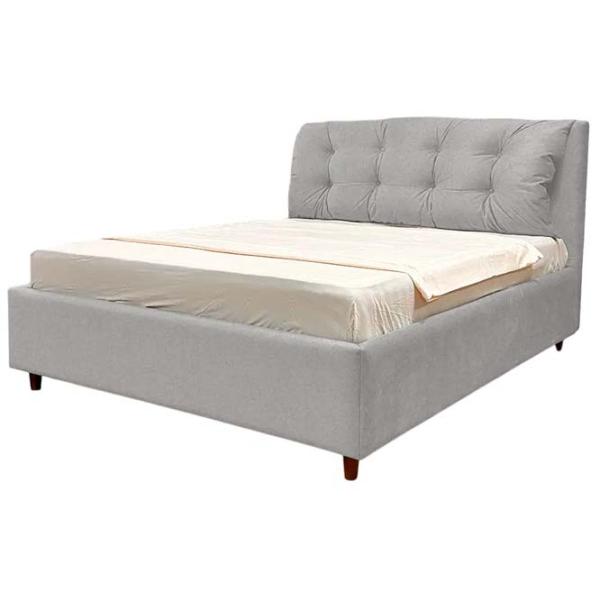 Кровать Crinela Adaline Modern Glow 15 160 x 200 см / Фанера / Светло Серый photo 2