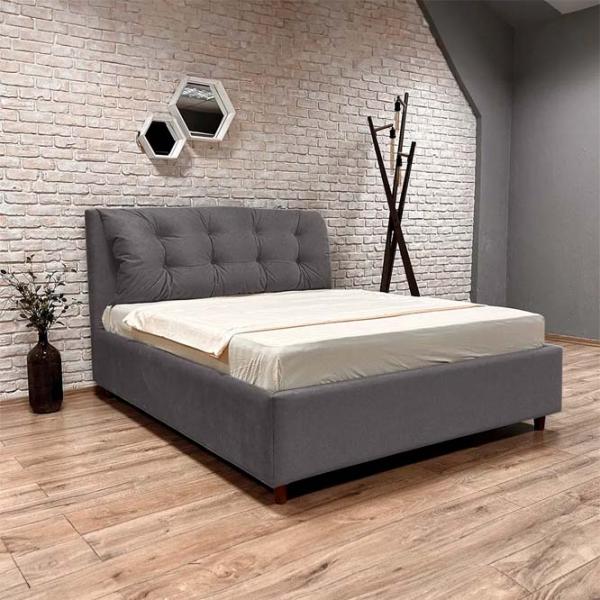 Кровать Crinela Adaline Modern Glow 19 140 x 200 см / Фанера / Антрацит photo 5