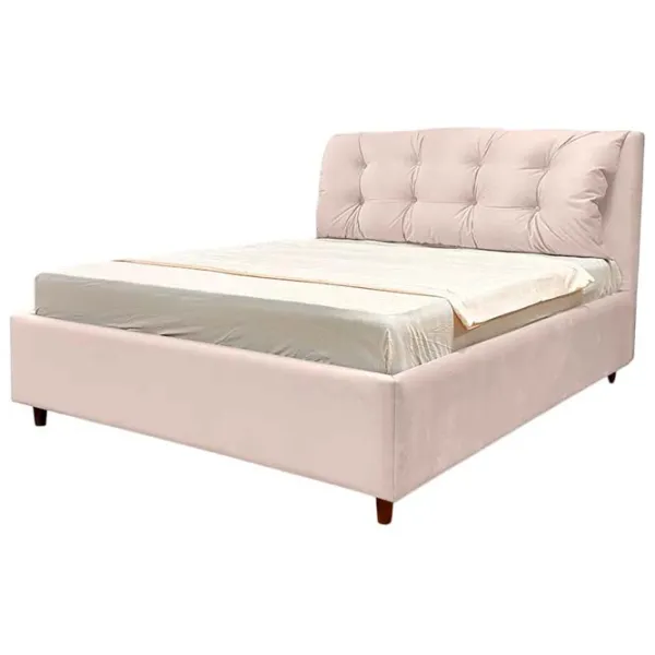 Кровать Crinela Adaline Modern Velluto 02 160 x 200 см / Фанера / Бежевый photo 2