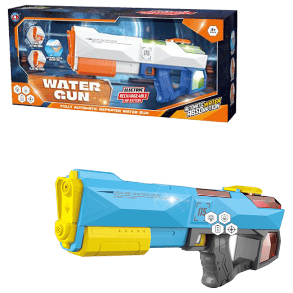 Pistol cu apă Water Gun 2in1 Pump LD-600 3+ / Apă / Blue photo 2