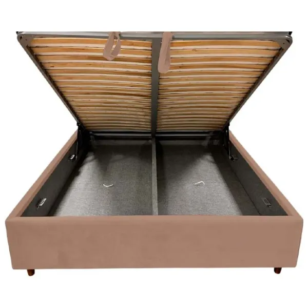 Pat Crinela Adaline Modern Velluto 03 180 x 200 cm / Placaj / Dark Beige photo 4